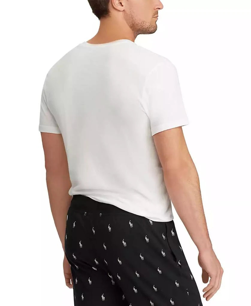 商品Ralph Lauren|Men's Big and Tall 3-Pack V-Neck Undershirts,价格¥298,第5张图片详细描述