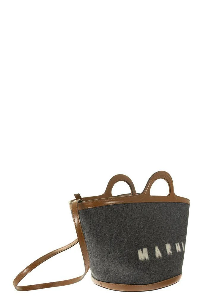 商品Marni|MARNI TROPICALIA BAG - Small Leather and Felt Bag,价格¥4719,第4张图片详细描述
