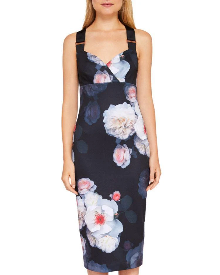 商品Ted Baker London|Teeki Chelsea Print Body-Con Dress,价格¥822,第3张图片详细描述