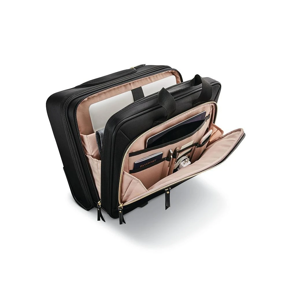 商品Samsonite|Mobile Solution 15" 2-Wheeled Mobile Office,价格¥1347,第4张图片详细描述