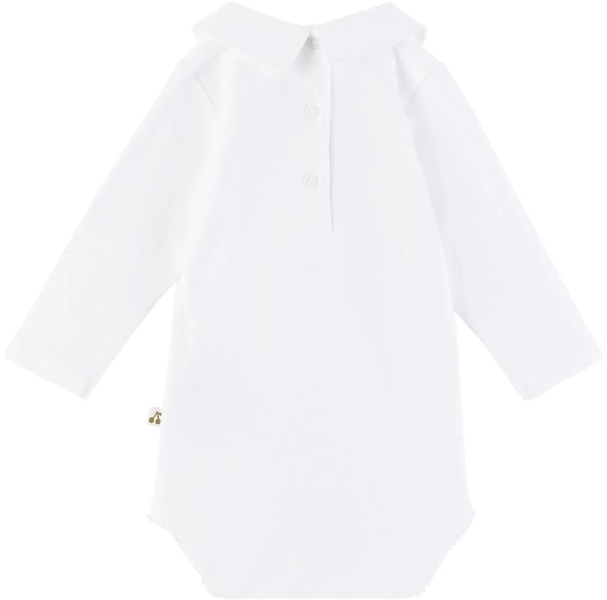 商品Bonpoint|Baby White Juillet Bodysuit,价格¥708,第2张图片详细描述