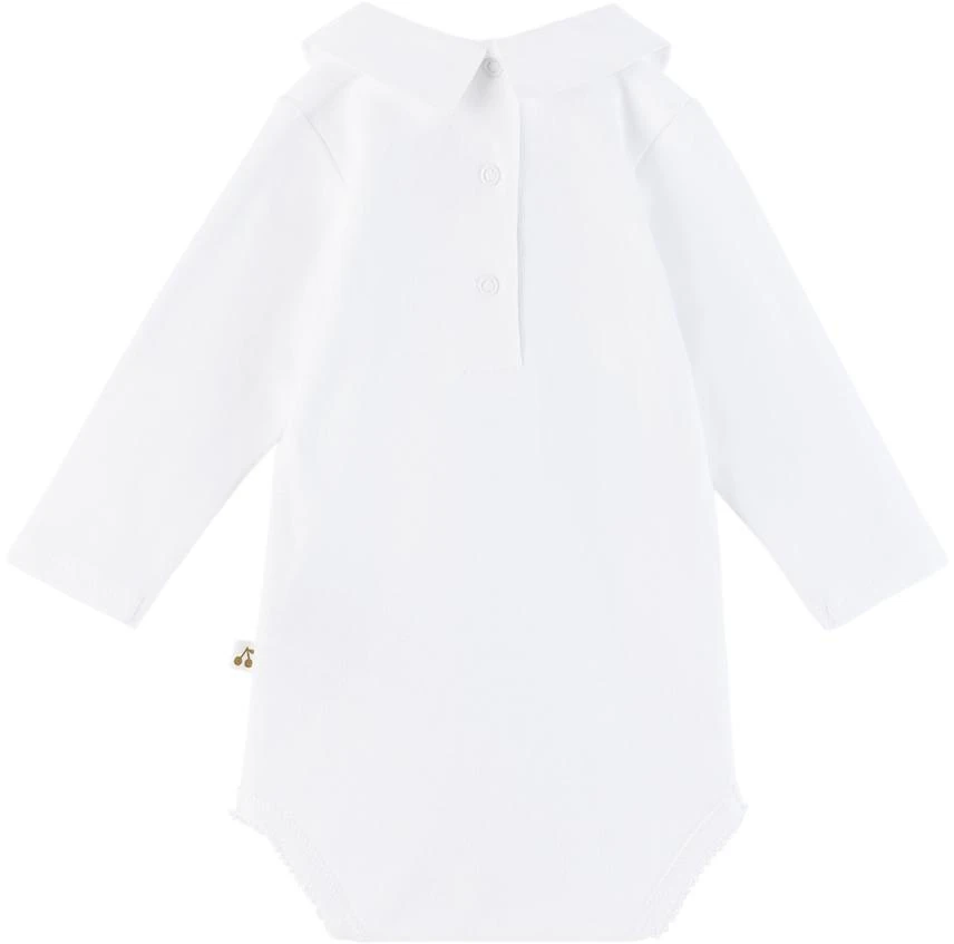 商品Bonpoint|Baby White Juillet Bodysuit,价格¥339,第2张图片详细描述