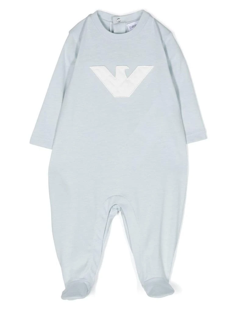 商品Emporio Armani|Emporio Armani Jumpsuit With Logo,价格¥856,第1张图片
