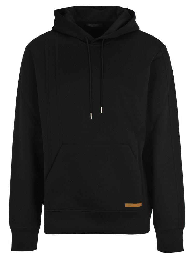 Helmut Lang Logo Patch Drawstring Hoodie商品第1张图片规格展示