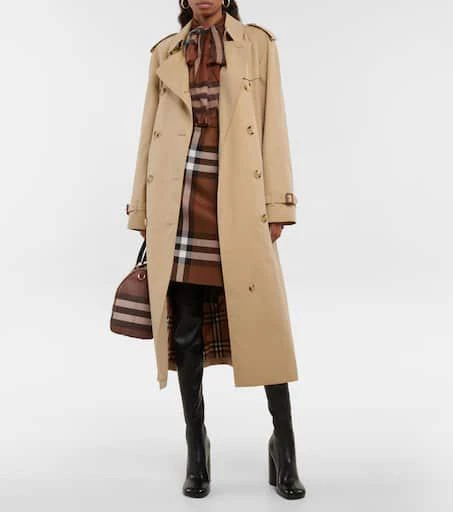 商品Burberry|Cotton trench coat,价格¥19479,第2张图片详细描述