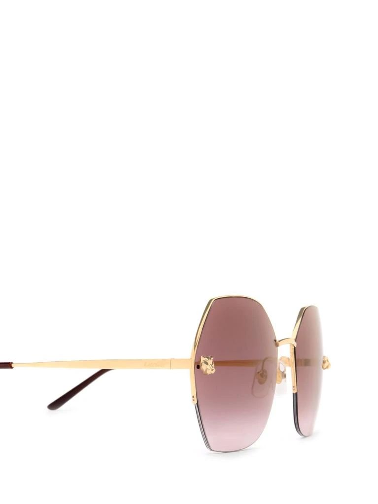 商品Cartier|Cartier Hexagon Frame Sunglasses,价格¥5357,第2张图片详细描述