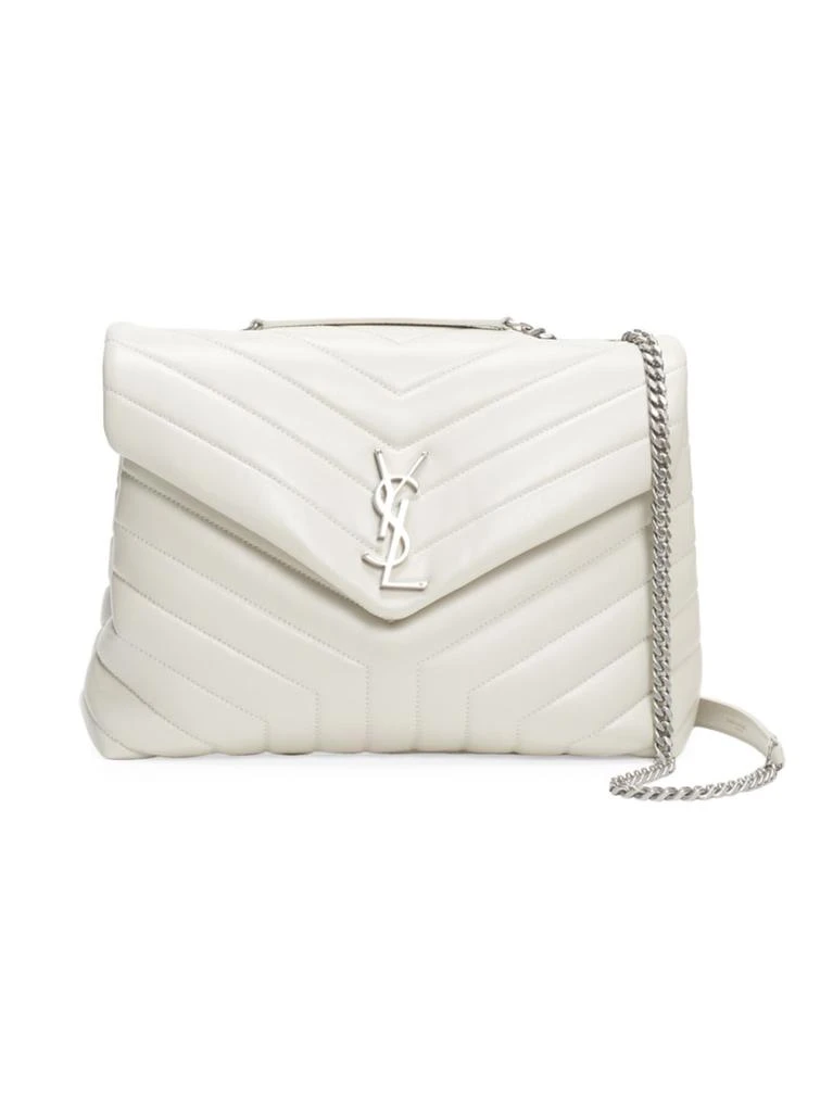 商品Yves Saint Laurent|Quilted Leather 手链斜跨两用包,价格¥16044,第1张图片