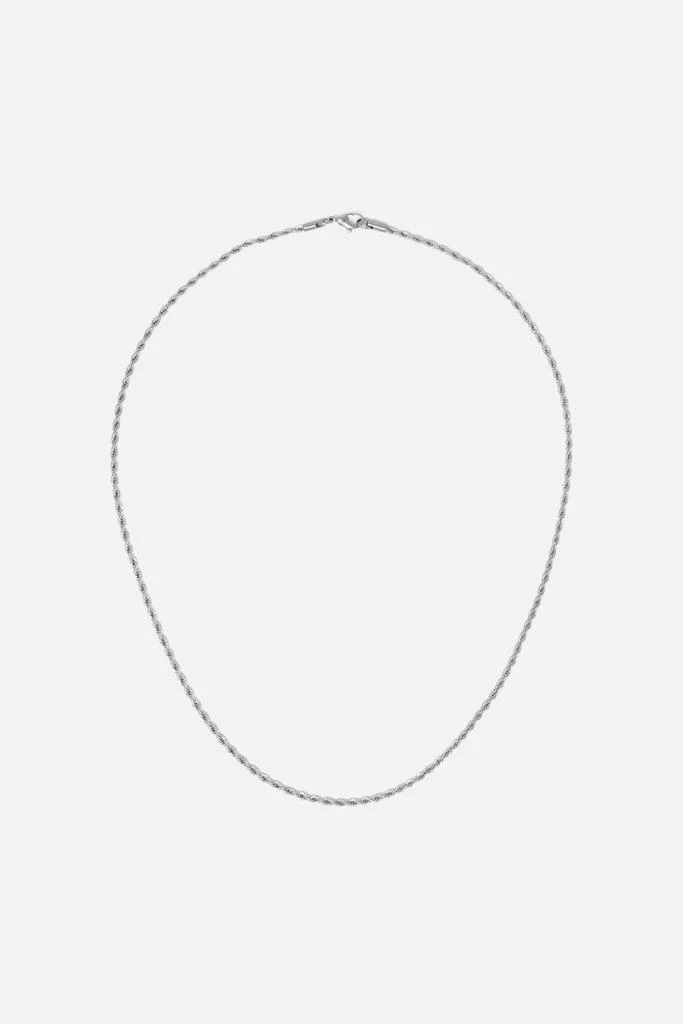 商品MNML|A3 Long Rope Chain - Silver,价格¥121,第1张图片