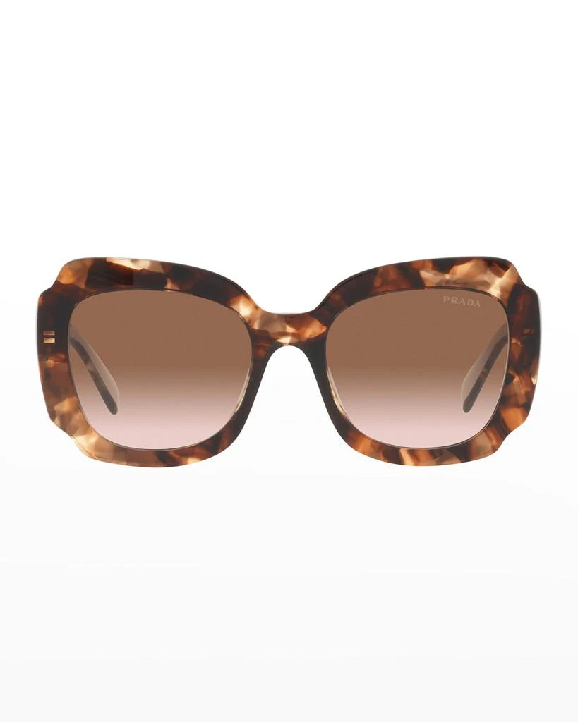 商品Prada|Geo Round Acetate Sunglasses,价格¥3163,第3张图片详细描述