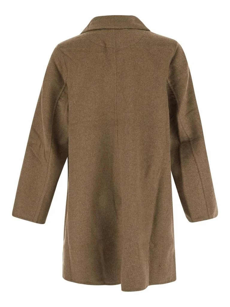 商品Ganni|Double-Breasted Coat,价格¥1656,第2张图片详细描述