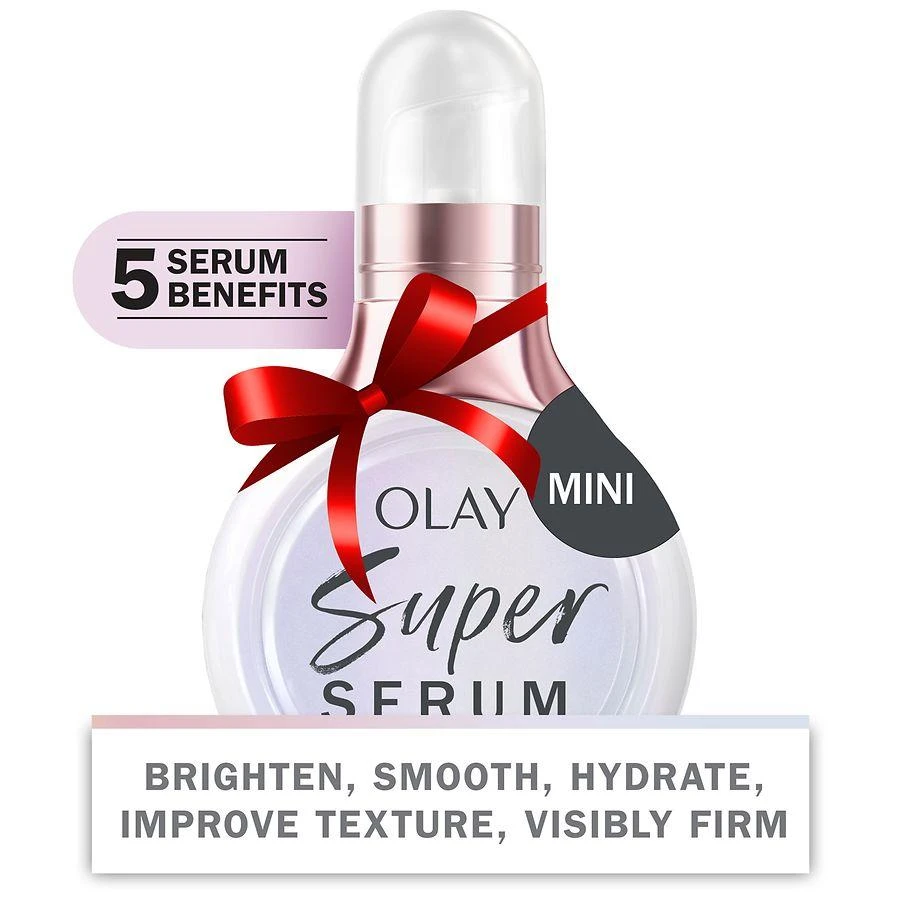 商品Olay|Super Serum 5-in-1 Lightweight Resurfacing Face Serum Super Serum, No scent, Trial,价格¥177,第4张图片详细描述