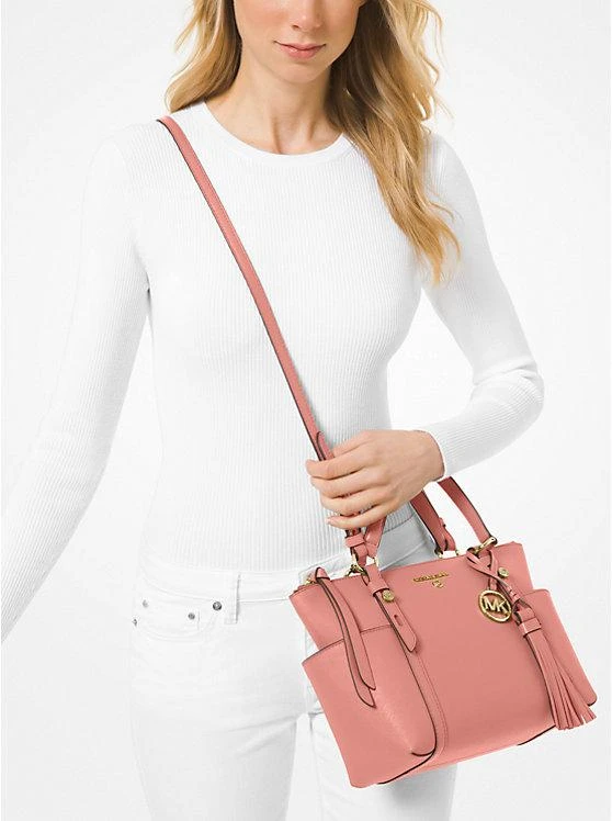 商品Michael Kors|Sullivan Small Saffiano Leather Top-Zip Tote Bag,价格¥1317,第3张图片详细描述