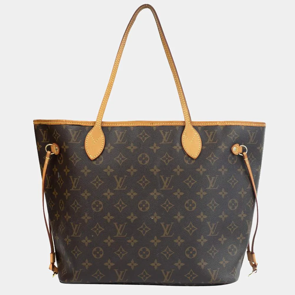 商品[二手商品] Louis Vuitton|Louis Vuitton Brown Monogram Canvas Neverfull MM Shoulder Bag ,价格¥15140,第3张图片详细描述