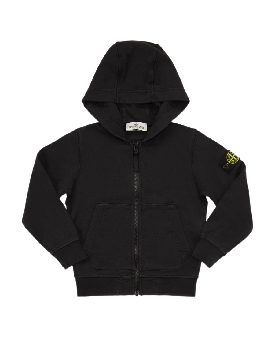 商品Stone Island|Stone Island 男童卫衣 781660740V0029 黑色,价格¥1060,第5张图片详细描述