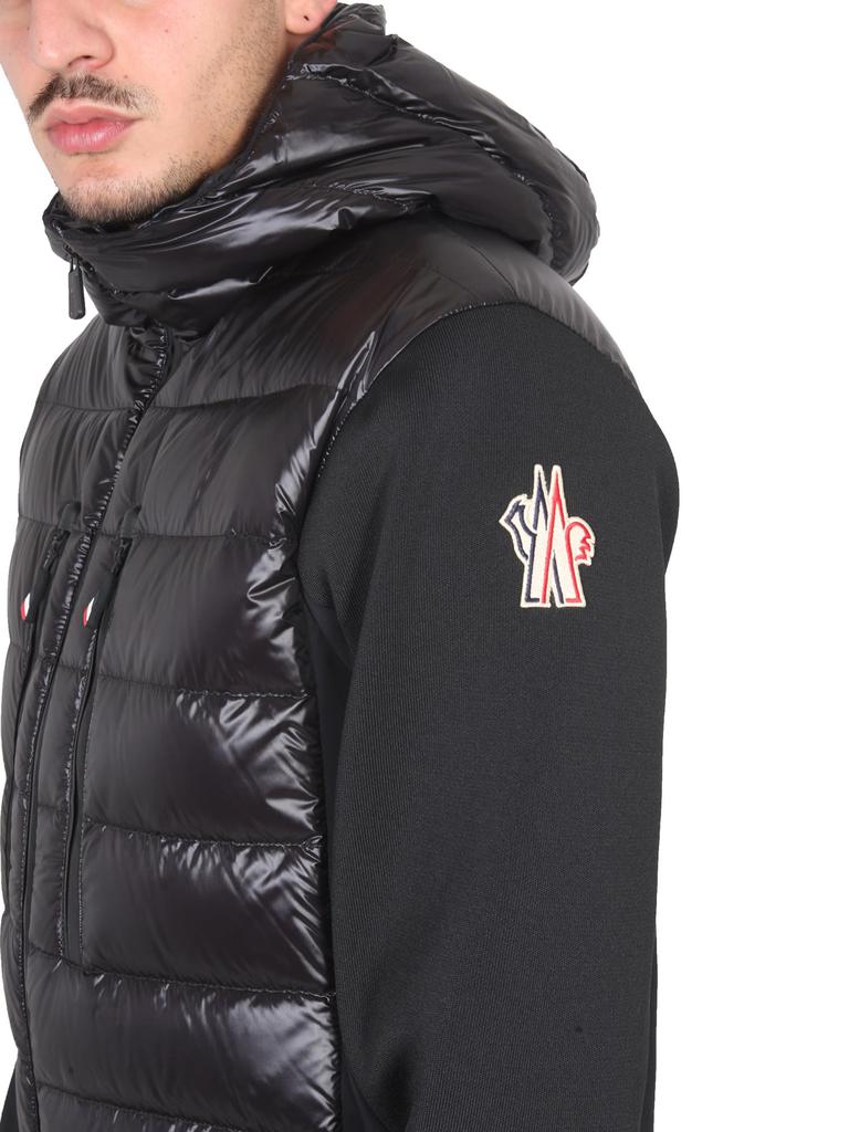 Moncler Grenoble Padded Jacket With Fleece Sleeves商品第4张图片规格展示