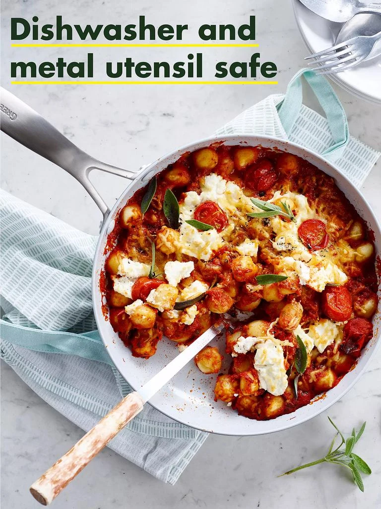 商品Greenpan|Venice Pro Stainless Steel & Ceramic Nonstick Fry Pan,价格¥524,第5张图片详细描述