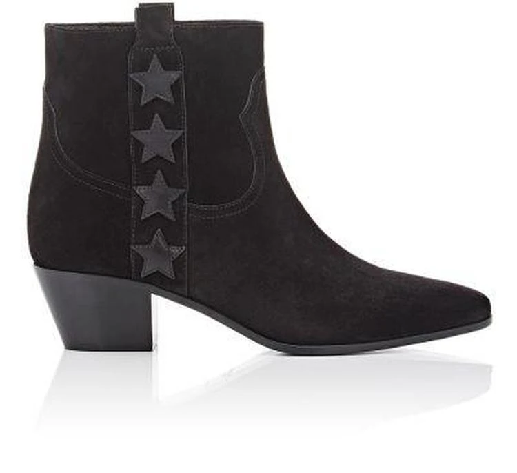 商品Yves Saint Laurent|Star-Appliquéd Wyatt Boots,价格¥4457,第1张图片