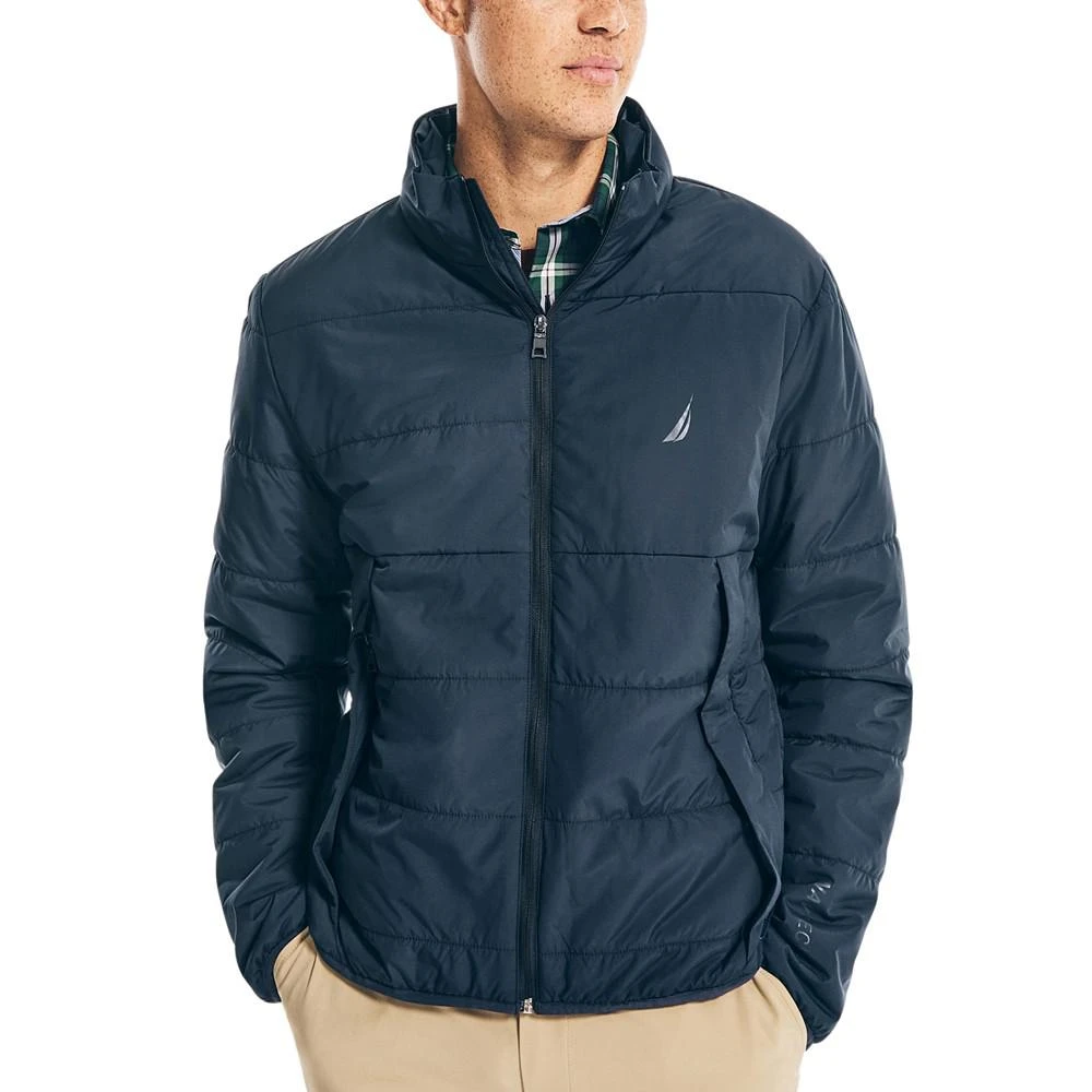 商品Nautica|Men's Navtech Performance Water-Resistant Jacket,价格¥861,第3张图片详细描述