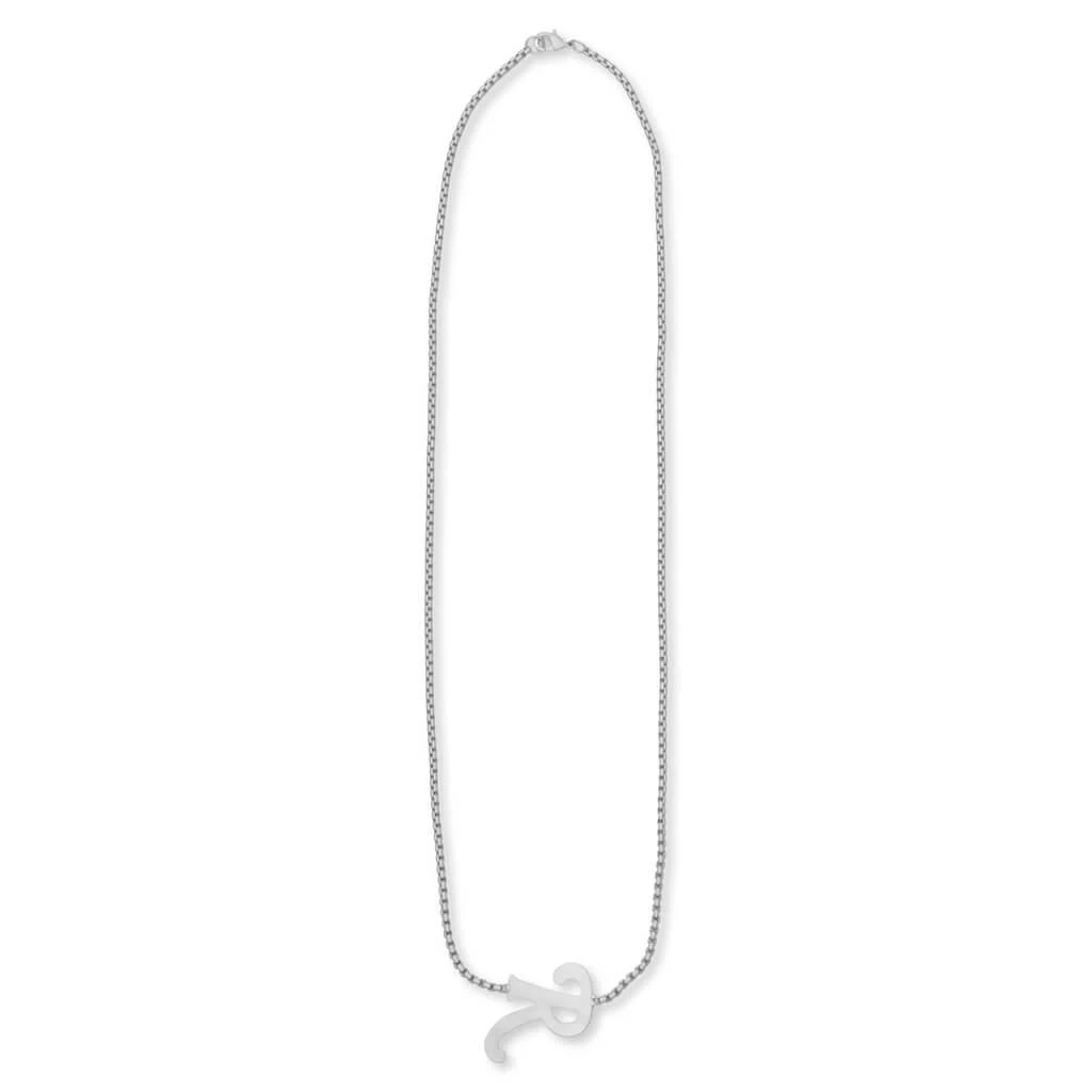 商品RAF SIMONS|Raf Simons R Necklace - Silver,价格¥3124,第1张图片