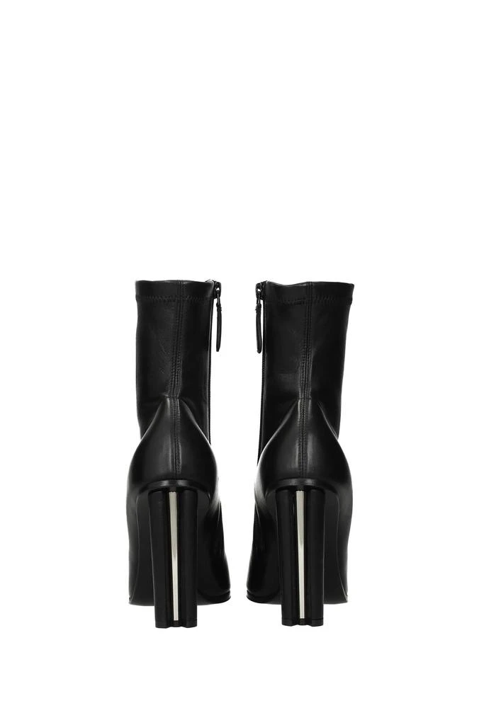 商品Alexander McQueen|Ankle boots Leather Black,价格¥3848,第5张图片详细描述