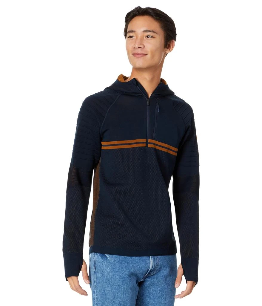 商品SmartWool|Intraknit Merino Tech 1/2 Zip Hoodie,价格¥399,第1张图片