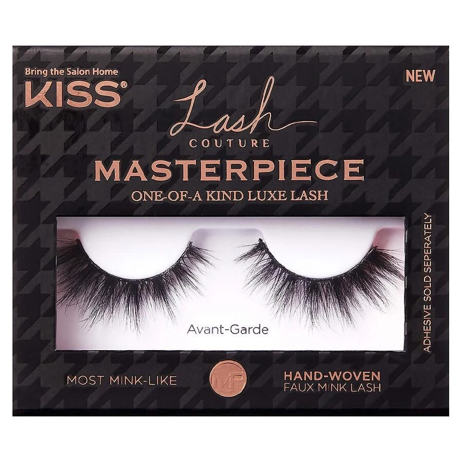 商品Kiss|Lash Couture Masterpiece Fake Eyelashes - Avant-Garde,价格¥83,第1张图片