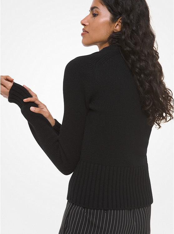 商品Michael Kors|Monogram Cashmere Sweater,价格¥5729,第4张图片详细描述