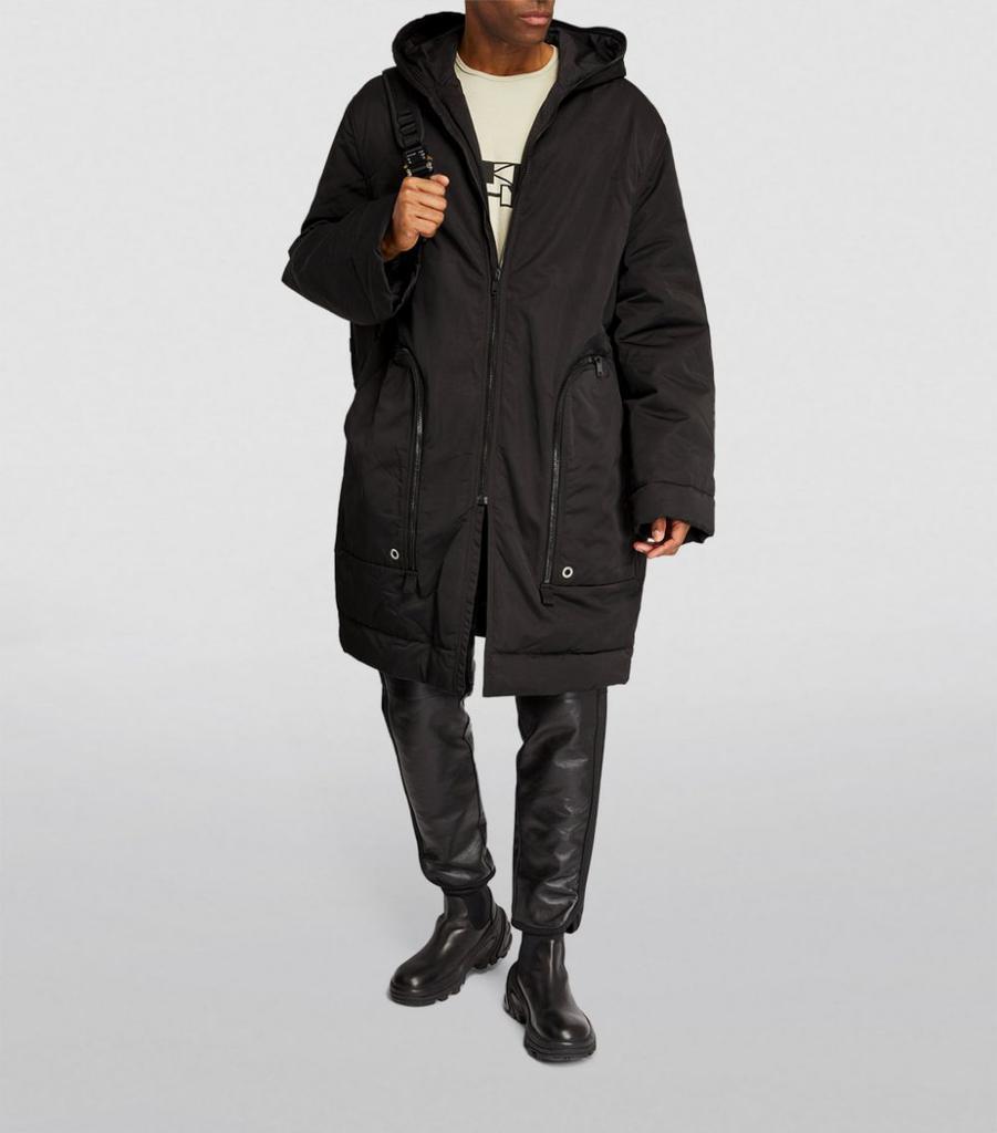 商品Rick Owens|Oversized Hooded Parka Jacket,价格¥10886,第4张图片详细描述