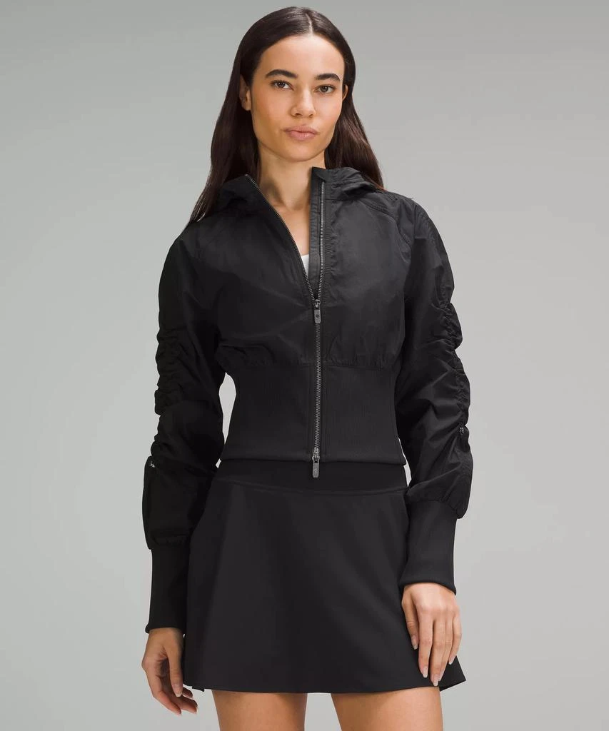 商品Lululemon|Ruched Ribbed-Waist Jacket,价格¥897,第1张图片