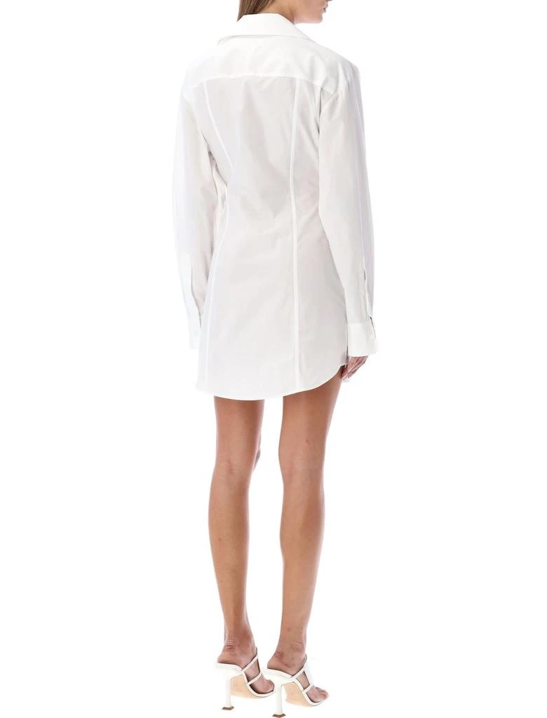 商品Alexander Wang|T By Alexander Wang V-Neck Darped Shirt Dress,价格¥1525,第2张图片详细描述