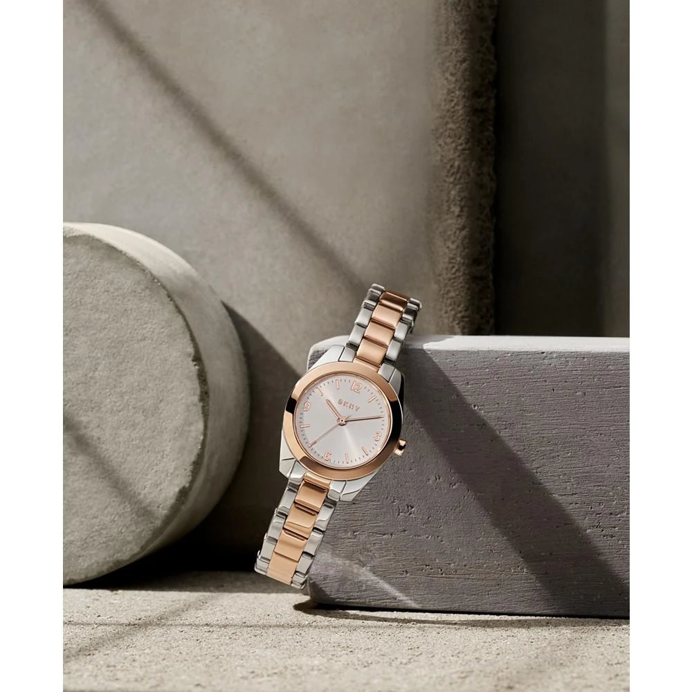 商品DKNY|Women's Nolita Two-Tone Stainless Steel Bracelet Watch 26mm,价格¥580,第4张图片详细描述