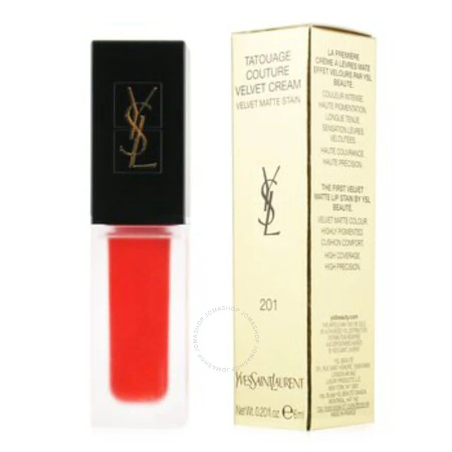 商品Yves Saint Laurent|Ladies Tatouage Couture Velvet Cream Cream 0.2 oz 201 Makeup 3614272942608,价格¥220,第1张图片