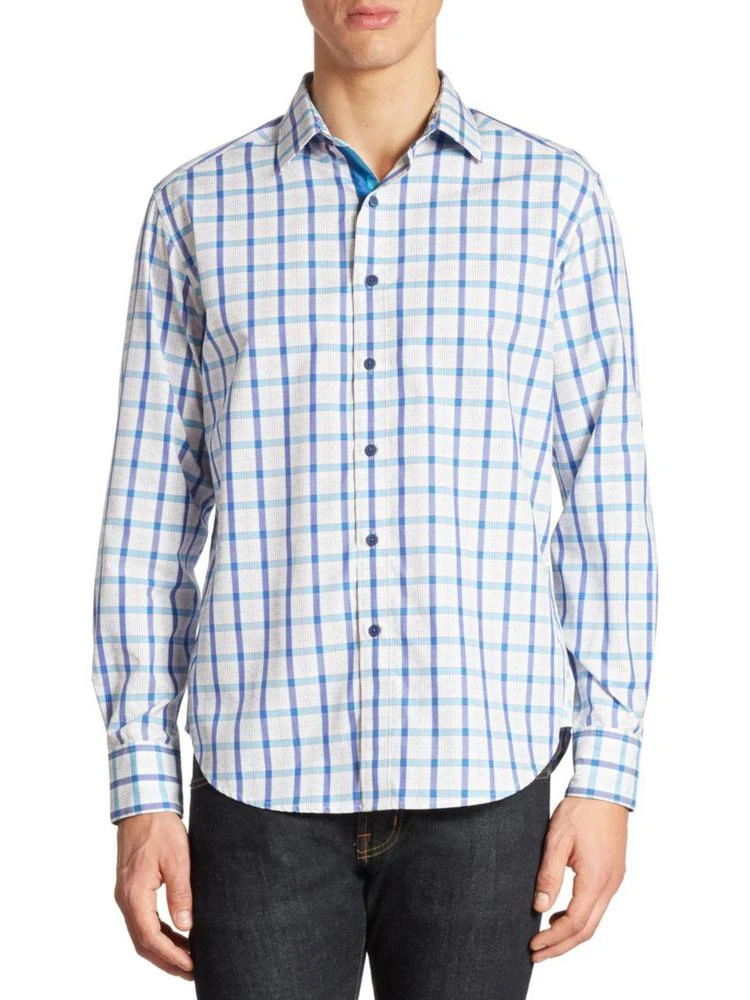 商品Robert Graham|Hollister Plaid Cotton Shirt,价格¥446,第1张图片