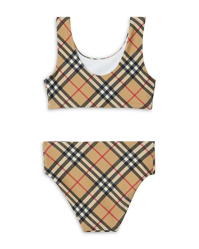 商品Burberry|Girls' Noor Check Print Two Piece Swimsuit - Little Kid, Big Kid,价格¥1271,第2张图片详细描述