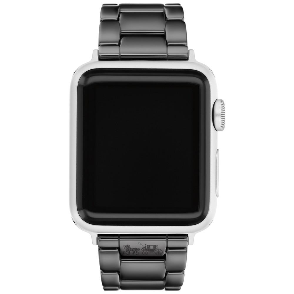 Black Ceramic Apple Watch® Bracelet 38mm/40mm商品第1张图片规格展示