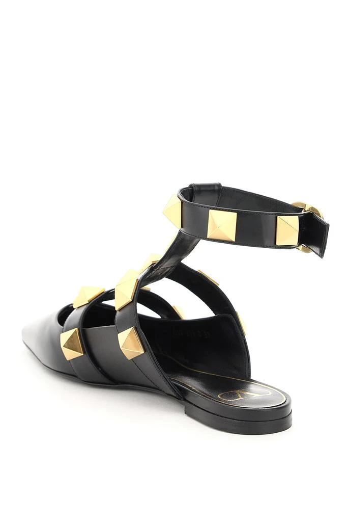 商品Valentino|Valentino garavani roman stud ballet flats,价格¥5339,第3张图片详细描述