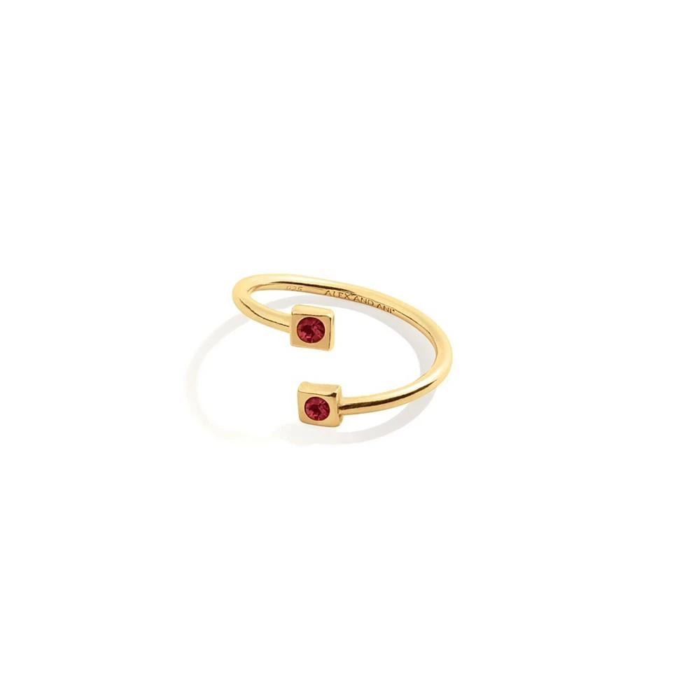 商品Alex and Ani|Crystal Infusion Heart Ring,价格¥365,第1张图片