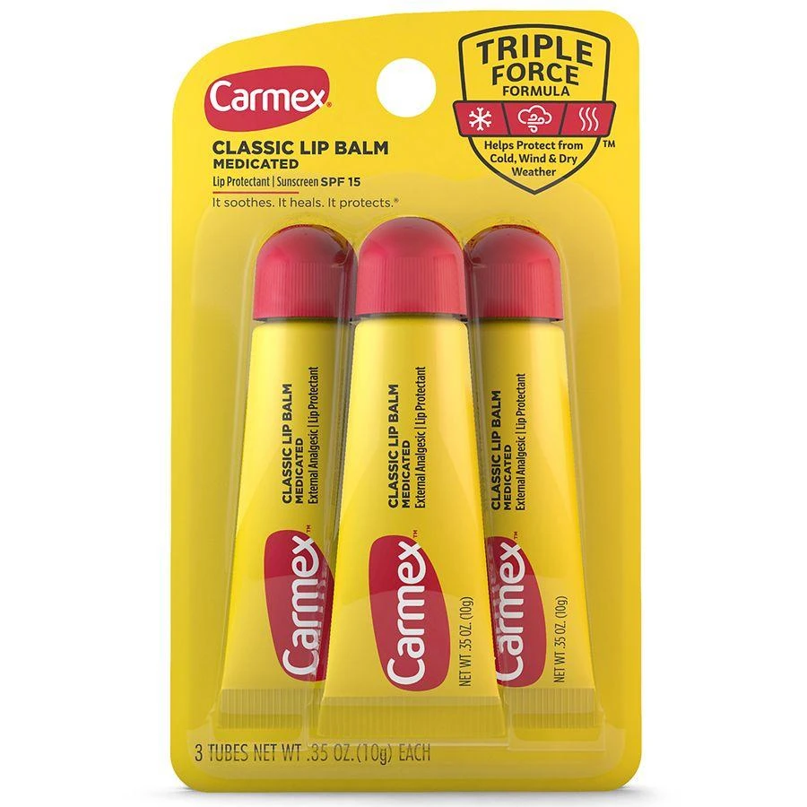 商品Carmex|Medicated Lip Balm Tubes,价格¥42,第1张图片