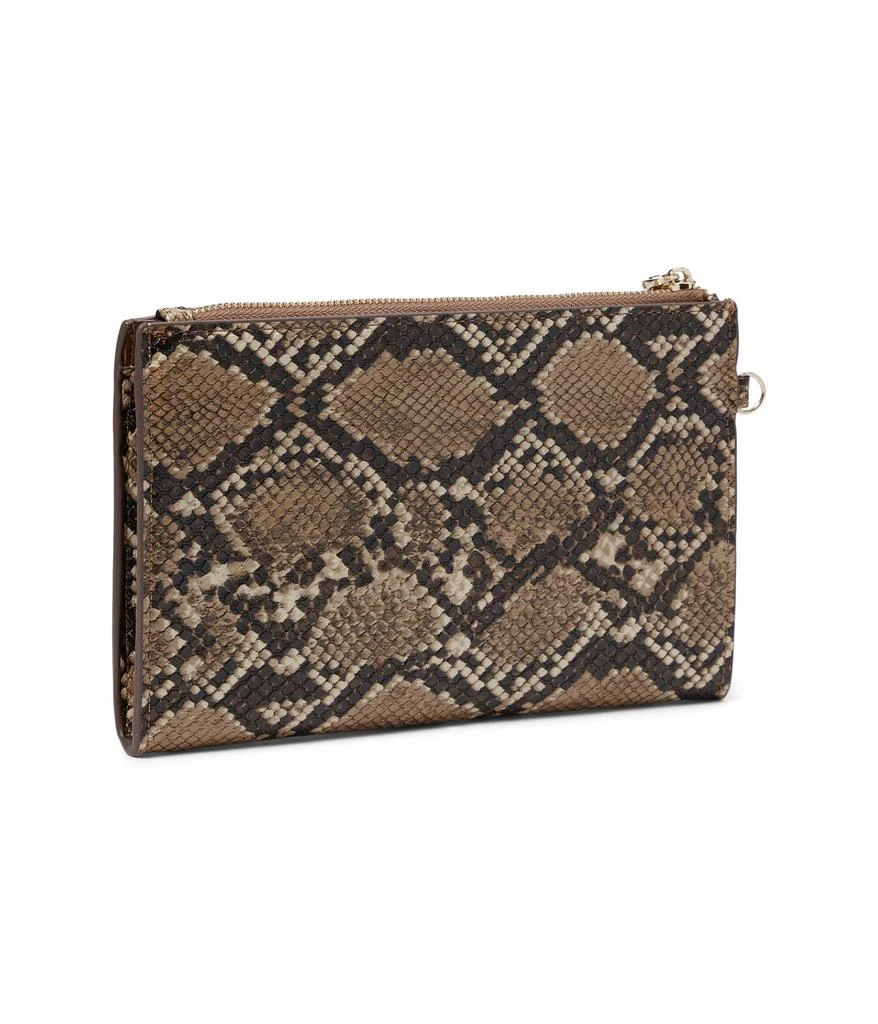 商品Anne Klein|Snake Trimmed Zip Clutch Wristlet,价格¥155,第2张图片详细描述