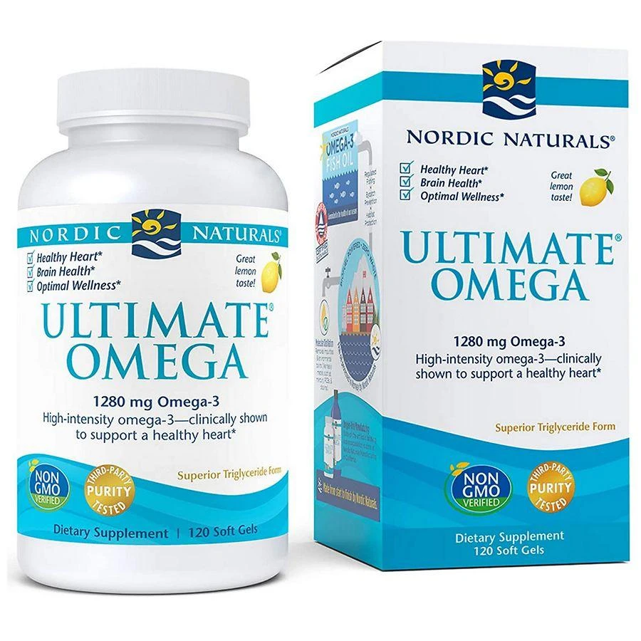 商品Nordic Naturals|Ultimate Omega Soft Gels Lemon,价格¥542,第3张图片详细描述