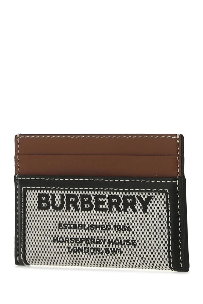 商品Burberry|Multicolor cotton and leather card holder  Nd Burberry Donna,价格¥1451,第2张图片详细描述