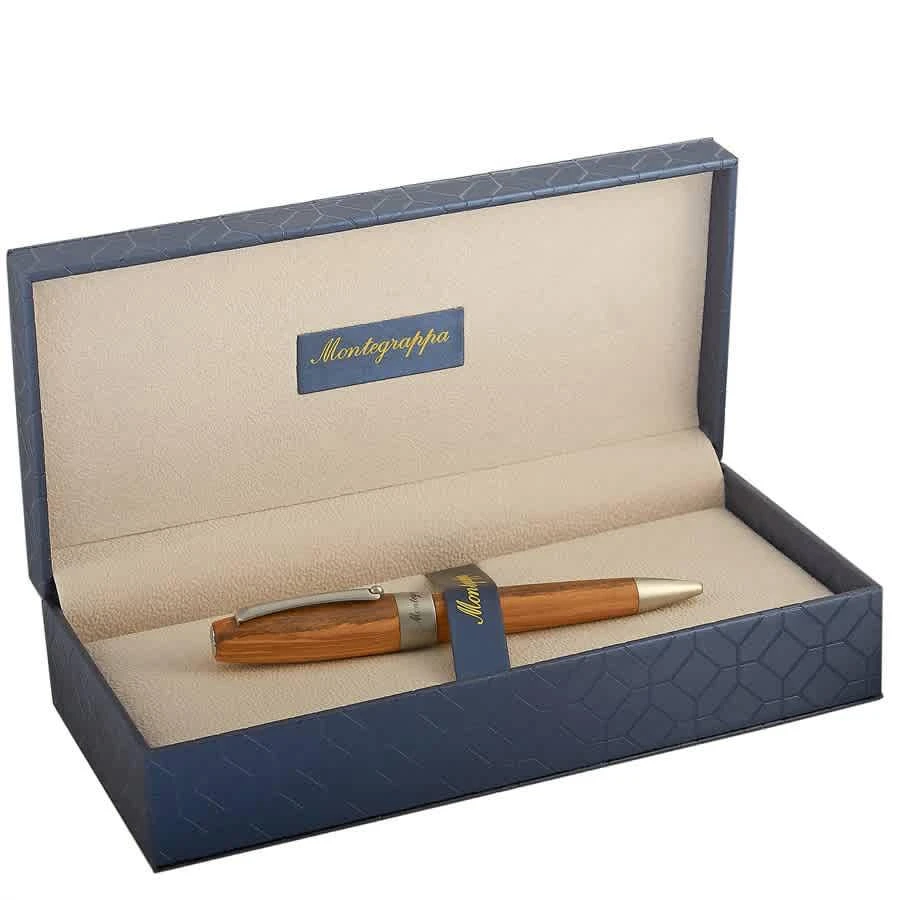 商品Montegrappa|Heartwood Olive Wood and Stainless Steel Ballpoint Pen ISFOWBIO,价格¥1297,第2张图片详细描述