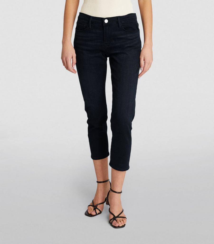 商品FRAME|Le Garcon Cropped Skinny Jeans,价格¥2192,第5张图片详细描述