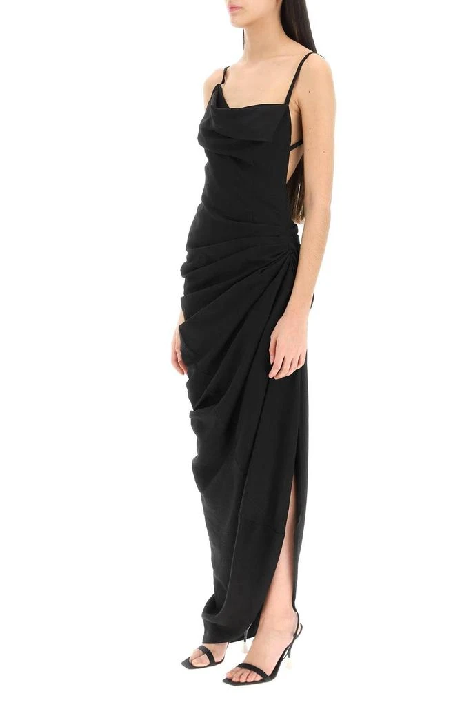 商品Jacquemus|La Robe Saudade Longue draped dress,价格¥2186,第5张图片详细描述