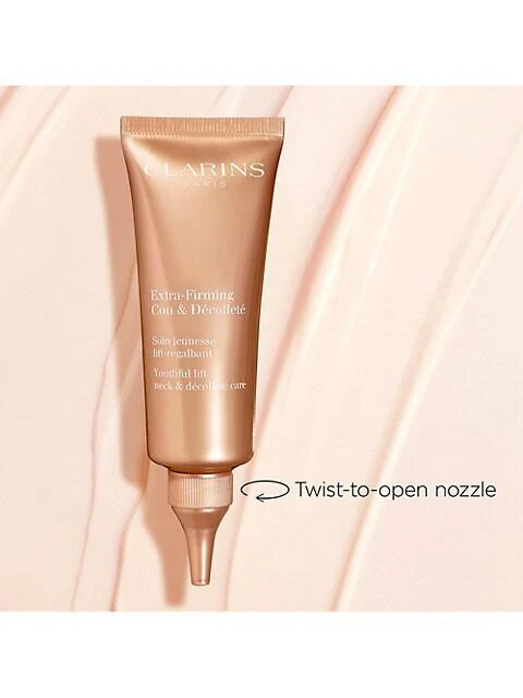 商品Clarins|Extra-Firming + Smoothing Neck & Décolleté Moisturizer,价格¥735,第4张图片详细描述