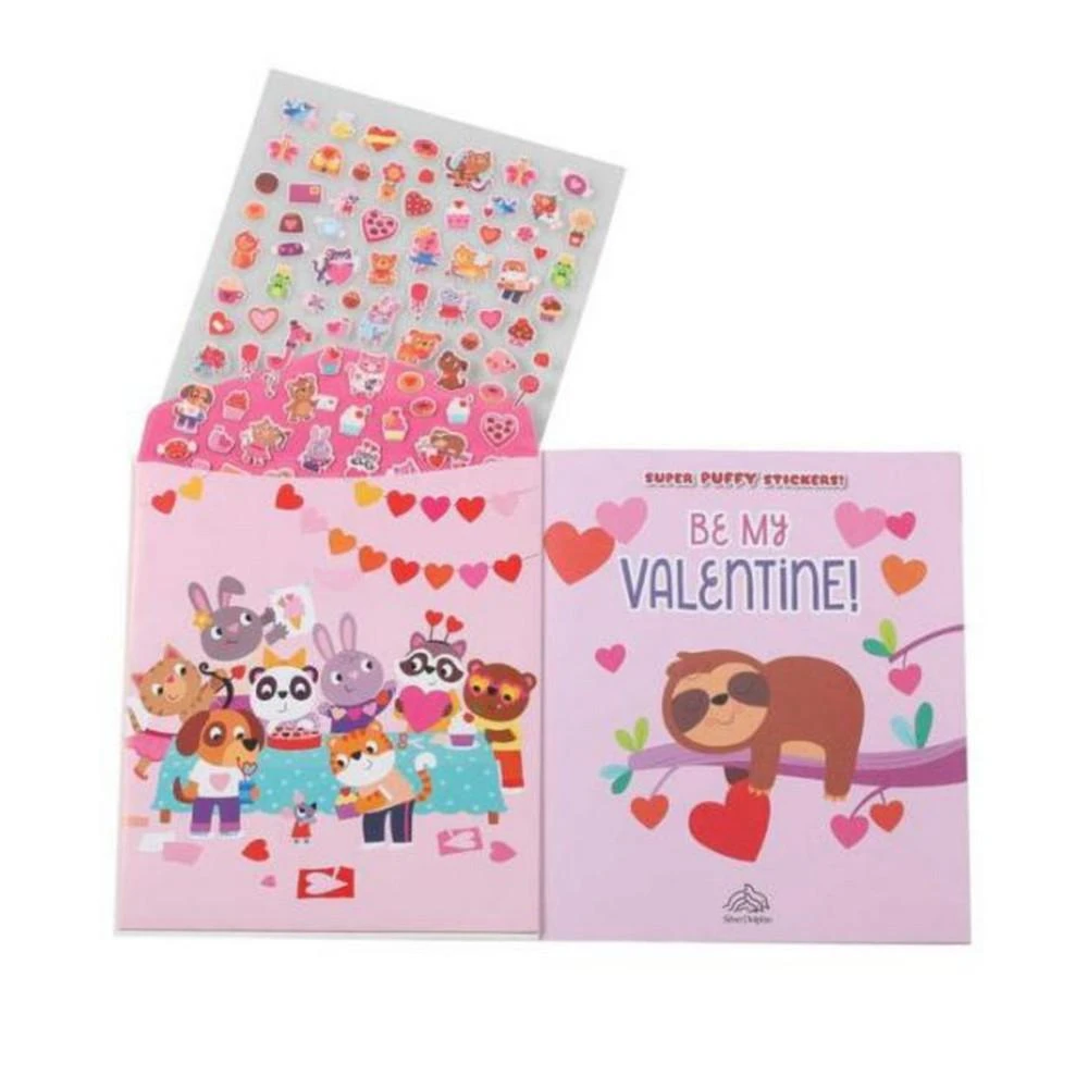 商品Barnes & Noble|Super Puffy Stickers Be My Valentine by Maggie Fischer,价格¥60,第5张图片详细描述