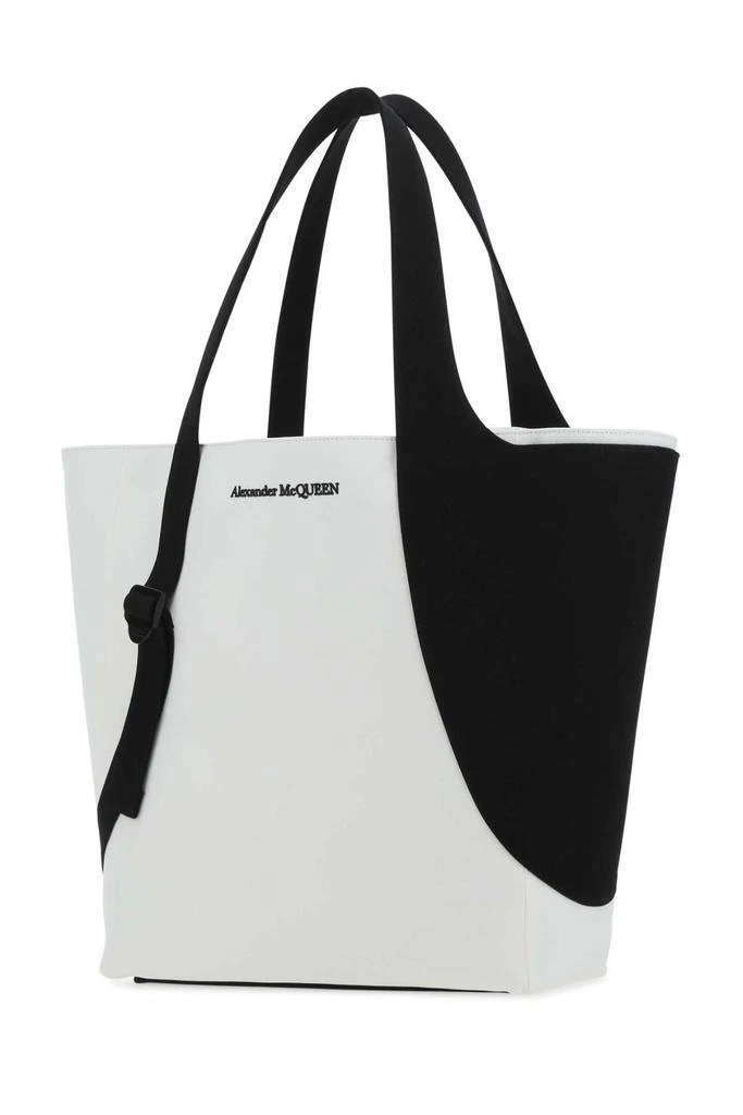 商品Alexander McQueen|Alexander McQueen Logo Embroidered Tote Bag,价格¥3345,第3张图片详细描述