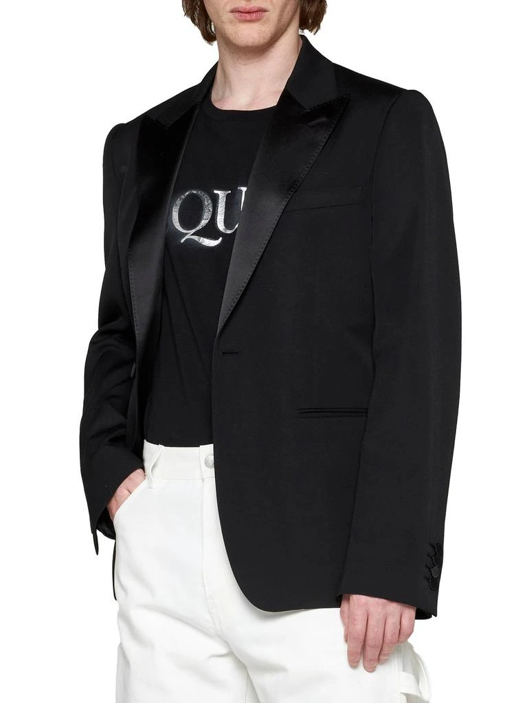 商品Alexander McQueen|Alexander McQueen Single-Breasted Tailored Blazer,价格¥13209,第2张图片详细描述