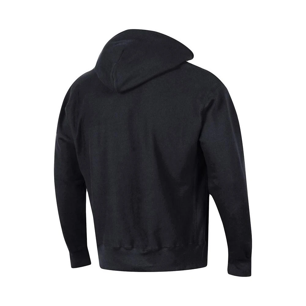 商品CHAMPION|Men's Black Iowa Hawkeyes Team Arch Reverse Weave Pullover Hoodie,价格¥625,第2张图片详细描述