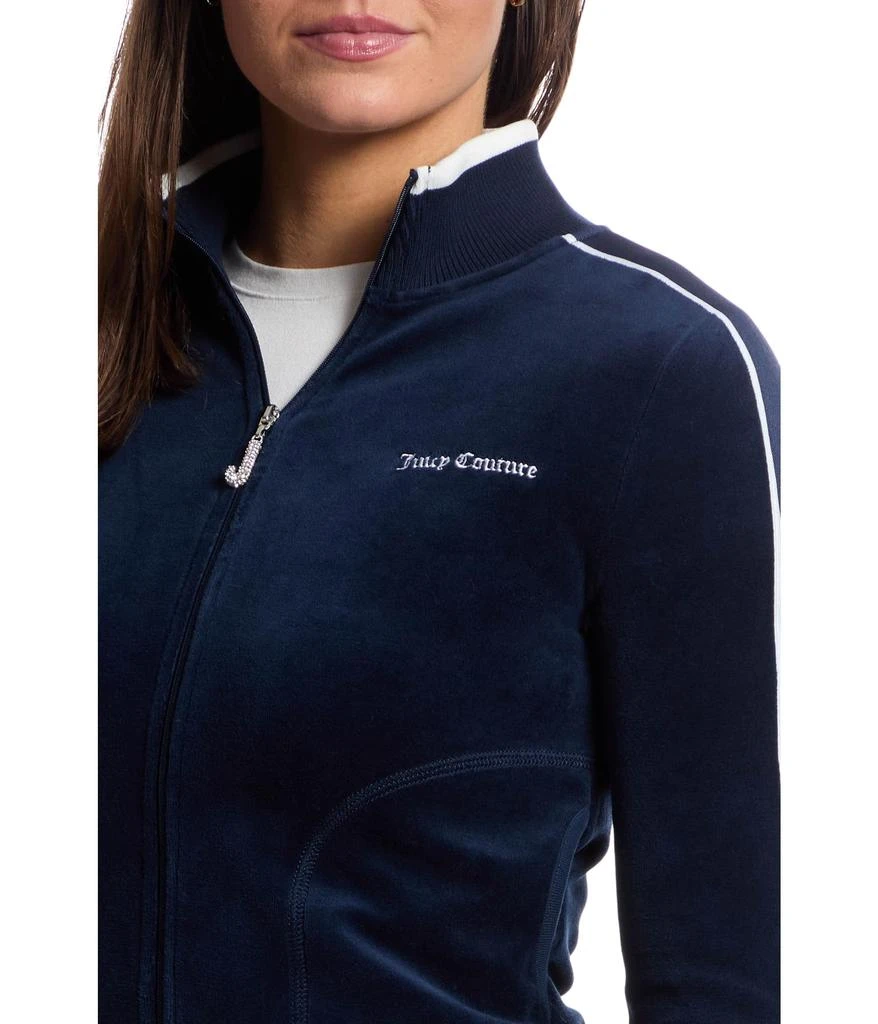 商品Juicy Couture|Heritage Mock Neck Track Jacket with Back Graphic,价格¥775,第4张图片详细描述